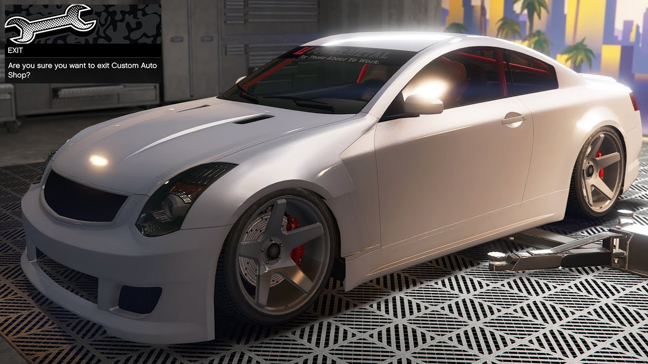 GTA 5 Online - Fathom FR36 (Infiniti G35) | DLC Vehicle Customization -  YouTube